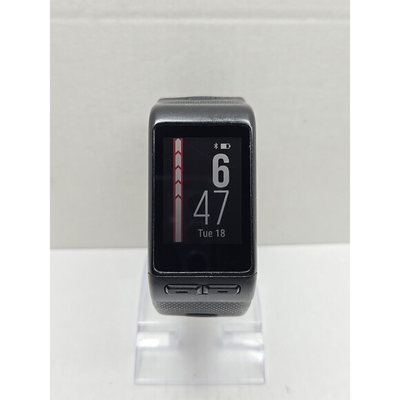 Garmin Vivoactive HR GPS Fitness Smartwatch Heart Rate Black Bluetooth Tested - Picture 1 of 12